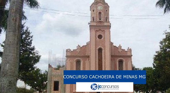 Concurso Cachoeira de Minas MG - Igreja em Cachoeira de Minas - Divulgação