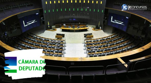 Concurso da Câmara dos Deputados: plenário da Câmara - Divulgação