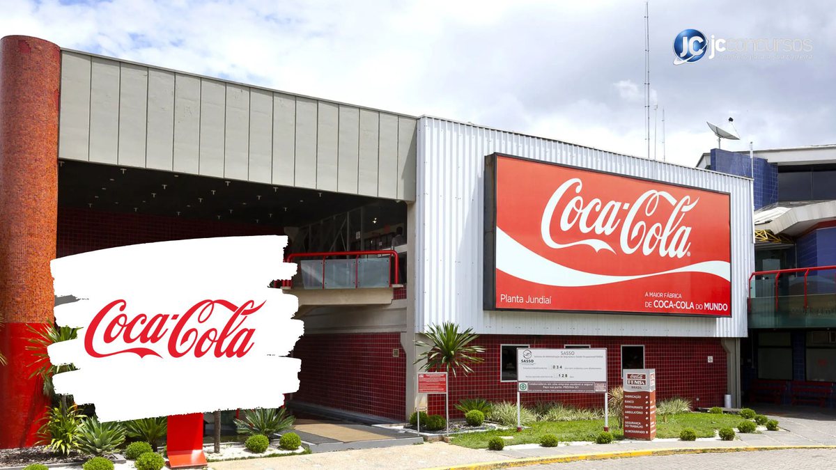 Coca-cola oferece diversas oportunidades de emprego