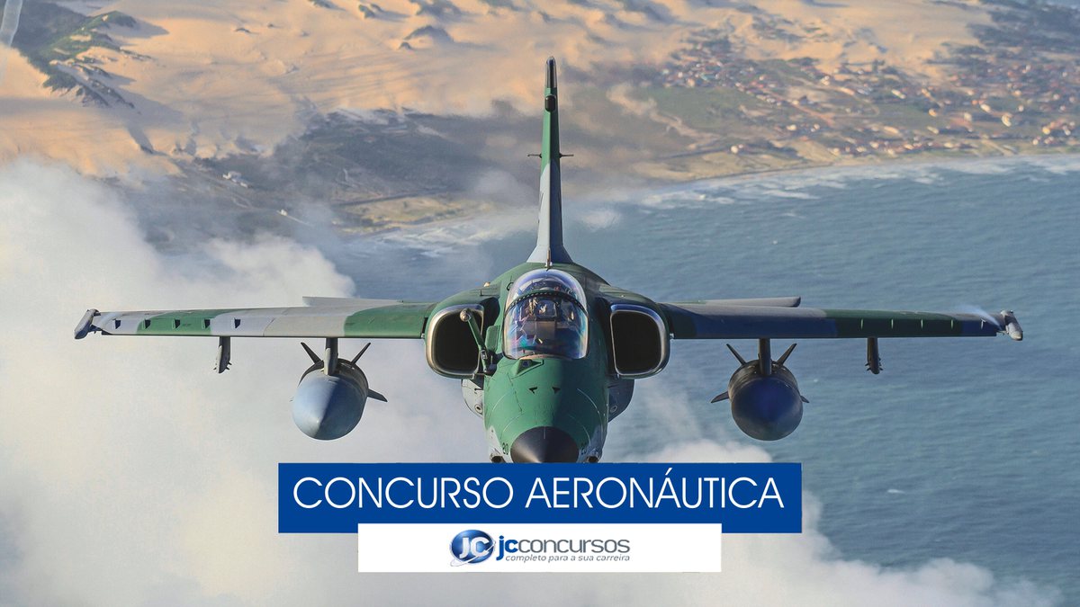 Concurso Aeronáutica - avião da Força Aérea Brasileira