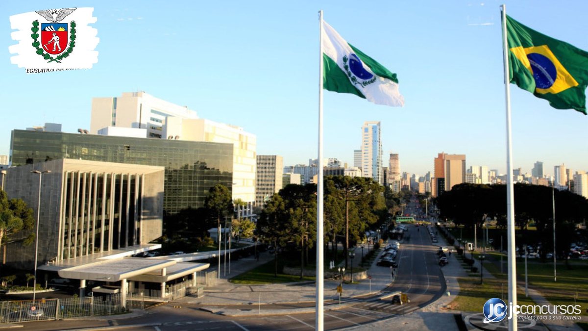 Concurso da Alep: prédio da Assembleia Legislativa do Estado do Paraná