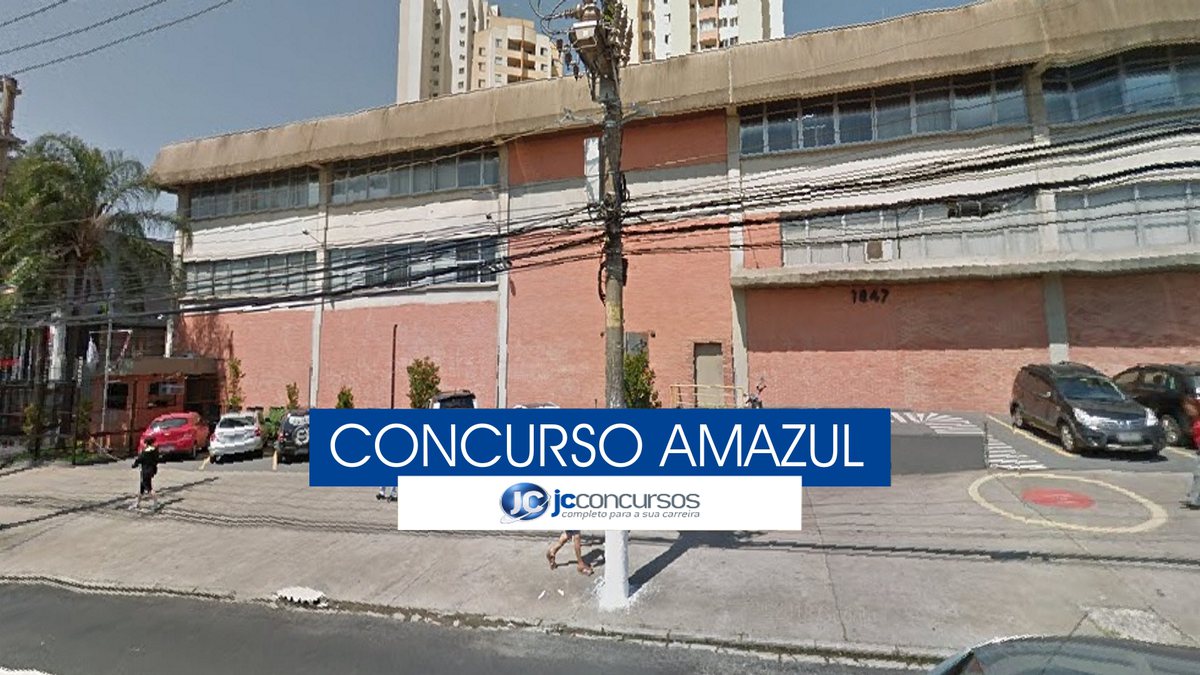 Concurso Amazul - sede da estatal, localizada na capital paulista