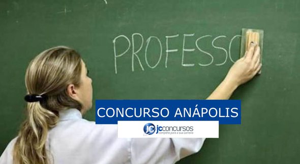 Concurso de Anápolis: vagas para professores - Divulgação