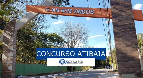 Concurso da Prefeitura de Atibaia SP: portal de entrada da cidade - Divulgação