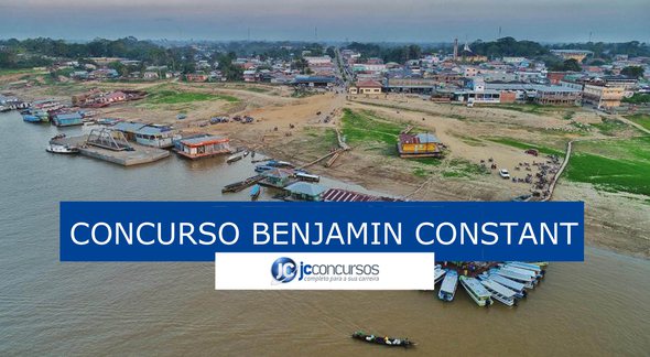 Concurso de Benjamin Constant: vista aérea da cidade - Divulgação