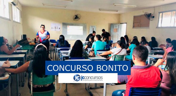Concurso da Prefeitura de Bonito: vagas para professores - Divulgação