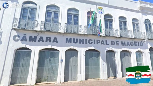 None - Concurso Câmara Maceió AL: sede da Câmara de Maceió AL: Divulgação