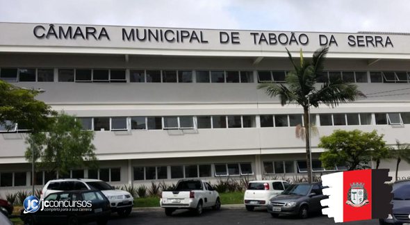 Concurso da Câmara de Taboão da Serra: fachada do prédio do Legislativo - Divulgação