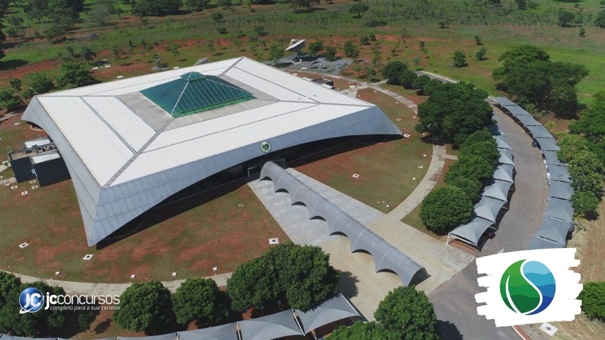 Processo seletivo do Censipam: vista aérea do centro de coordenação-geral, em Brasília (DF)