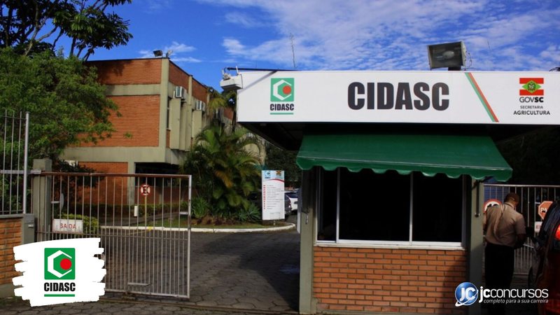 Concurso da CIDASC: sede da Companhia Integrada de Desenvolvimento Agrícola de Santa Catarina - Divulgação