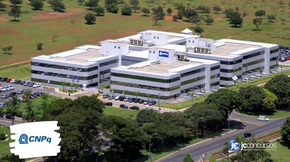 Concurso do CNPq: vista aérea do edifício-sede do órgão, em Brasília (DF) - Foto: Divulgação