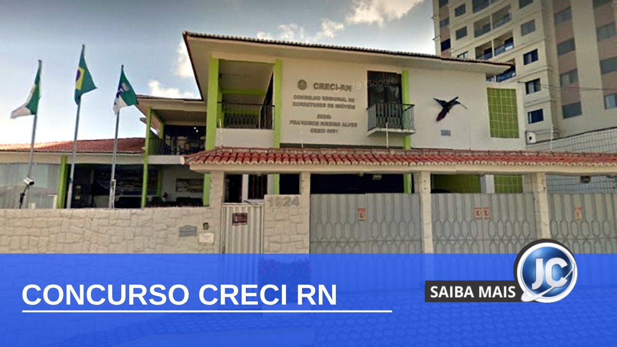 Concurso Creci RN - sede do Conselho Regional de Corretores de Imóveis do Rio Grande do Norte