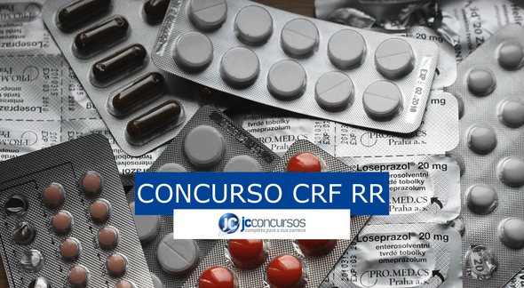 Concurso CRF RR: imagem de remédios - Pixabay