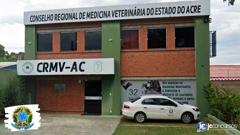Concurso do CRMV AC: prédio do Conselho Regional de Medicina Veterinária do Estado do Acre