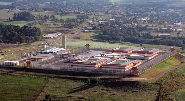 Concurso Depen - vista panorâmica de penitenciária federal - Divulgação