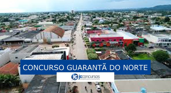 Concurso de Guarantã do Norte: vista da cidade - Divulgação