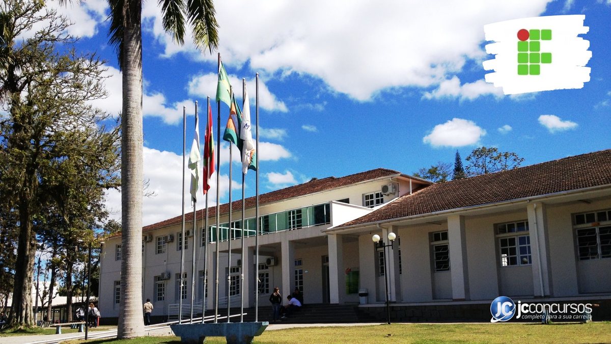 Concurso do IFC: fachada do campus de Camboriú
