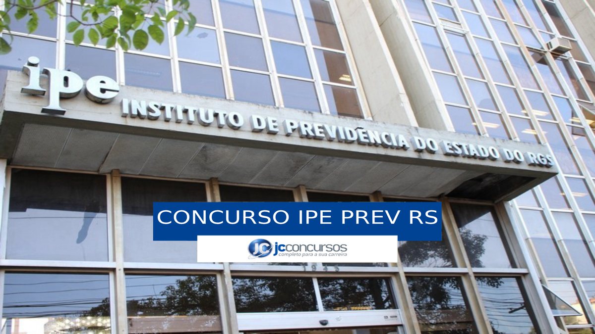 Concurso IPE Prev RS - sede do Instituto de Previdência do Estado do Rio Grande do Sul