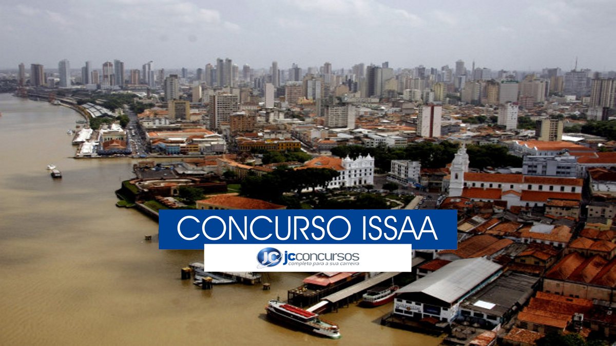 Concurso ISSAA - vista aérea da cidade de Belém