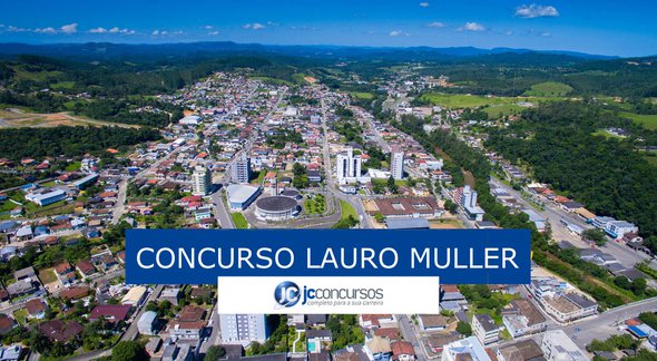Concurso de Lauro Muller: vista da cidade - Divulgação