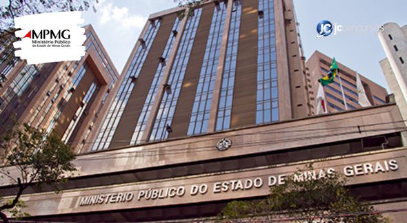 Concurso do MP MG: fachada do prédio do Ministério Público do Estado de Minas Gerais - Divulgação