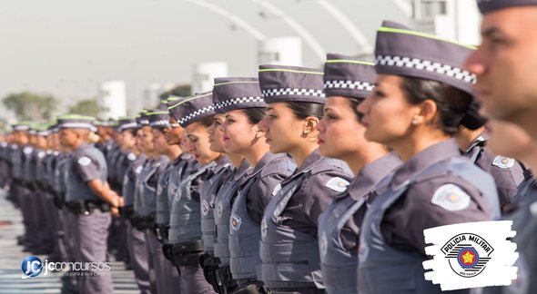 Concurso PM SP: soldados da Polícia Militar de São Paulo - Divulgação