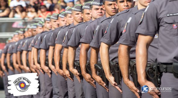 None - Concurso PM SP: soldados Divulgação