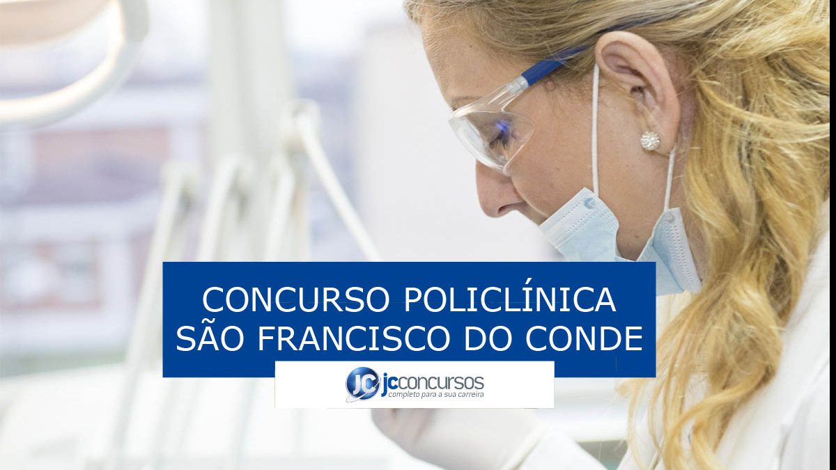 Concurso Policlínica de São Francisco do Conde: vagas na saúde