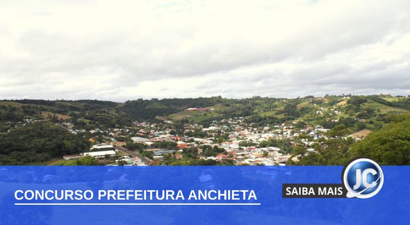 Concurso Prefeitura de Anchieta: vista panorâmica do município - Divulgação