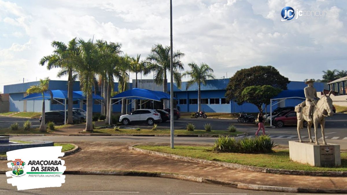 Concurso da Prefeitura de Araçoiaba da Serra SP: sede do Executivo