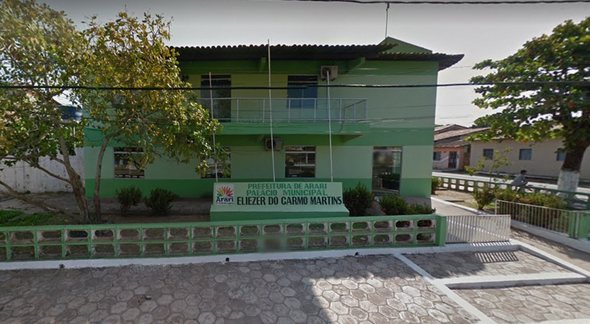 Concurso Prefeitura de Arari - sede do Executivo - Google Street View