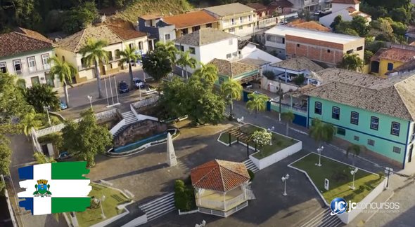 Concurso Prefeitura de Areias: vista da cidade - Divulgação