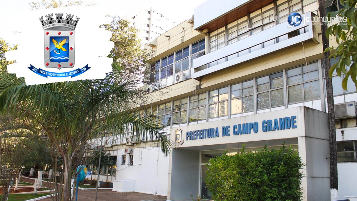 Processo seletivo em Campo Grande MS: sede da Prefeitura Municipal