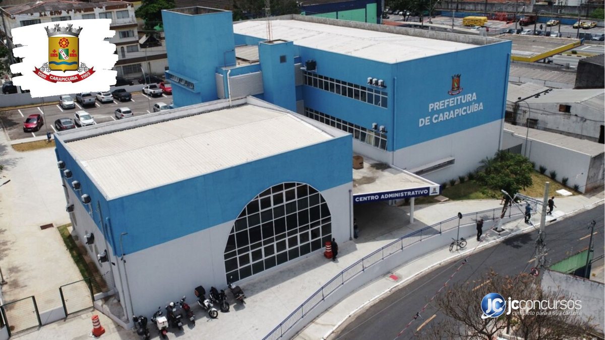 Concurso da Prefeitura de Carapicuíba SP: prédio do Executivo