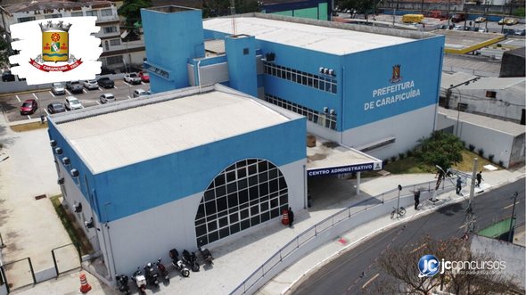 Concurso da Prefeitura de Carapicuíba SP: prédio do Executivo - Divulgação