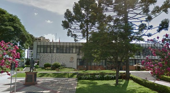 Concurso de Curitibanos: sede da prefeitura - Google street view