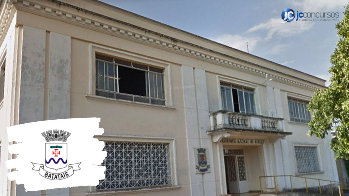 Concurso da Prefeitura de Batatais SP: sede do Executivo - Google Street View