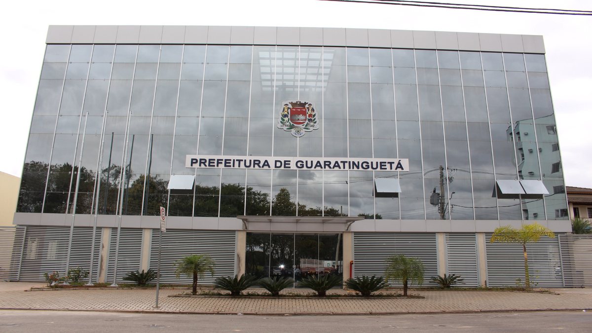 Concurso Prefeitura de Guaratinguetá: prédio do executivo municipal