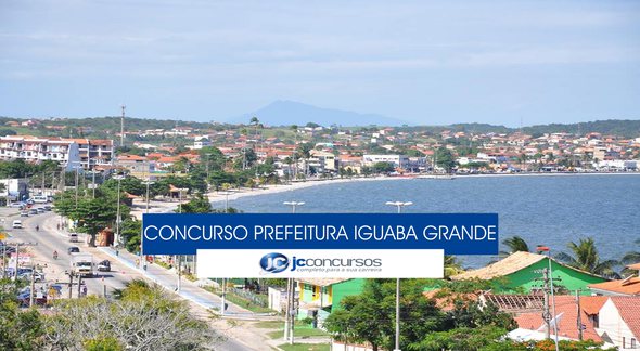 Concurso Prefeitura Iguaba Grande - vista panorâmica do município - Divulgação