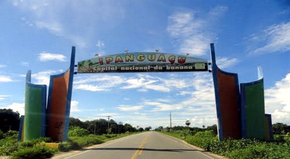 Concurso Prefeitura Ipanguaçu - portal de entrada do município - Divulgação