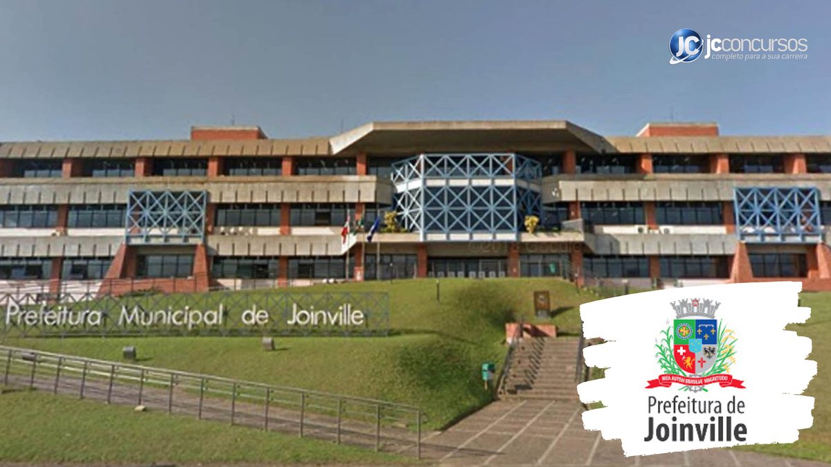 Concurso da Prefeitura de Joinville SC: sede do Executivo
