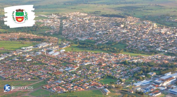 Concurso Prefeitura José Bonifácio: cidade vista do alto - Divulgação