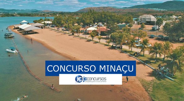 Concurso Prefeitura de Minaçu - vista aérea do município - Divulgação