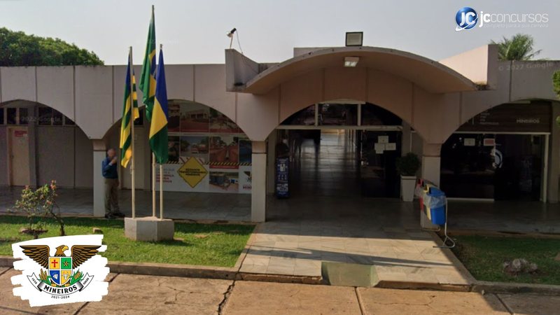 Concurso da Prefeitura de Mineiros GO: sede do Executivo - Google Street View