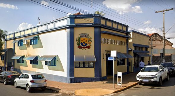 Concurso Prefeitura Monte Azul Paulista: prédio do executivo municipal - Reprodução/Google Street View
