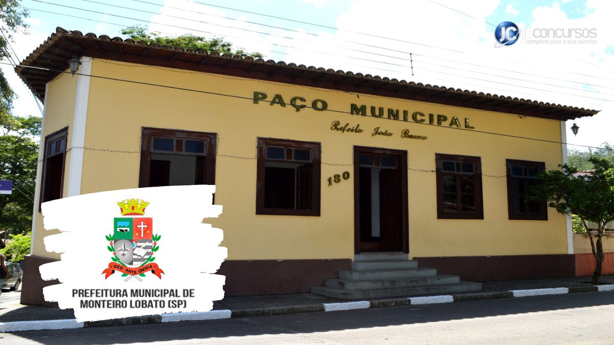 Concurso da Prefeitura de Monteiro Lobato SP: sede do órgão