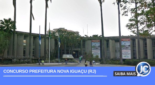Concurso Prefeitura Nova Iguaçu RJ: fachada da Prefeitura - Google