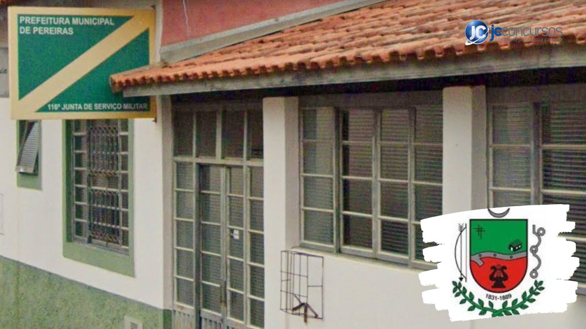 Concurso da Prefeitura de Pereiras SP: sede do órgão