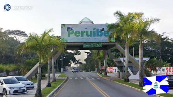 Concurso da Prefeitura de Peruíbe SP: portal de entrada da cidade - Google Street View