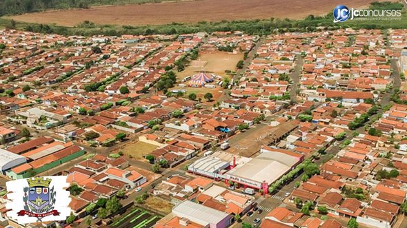 Concurso da Prefeitura de Pontal SP: vista parcial da cidade - Divulgação
